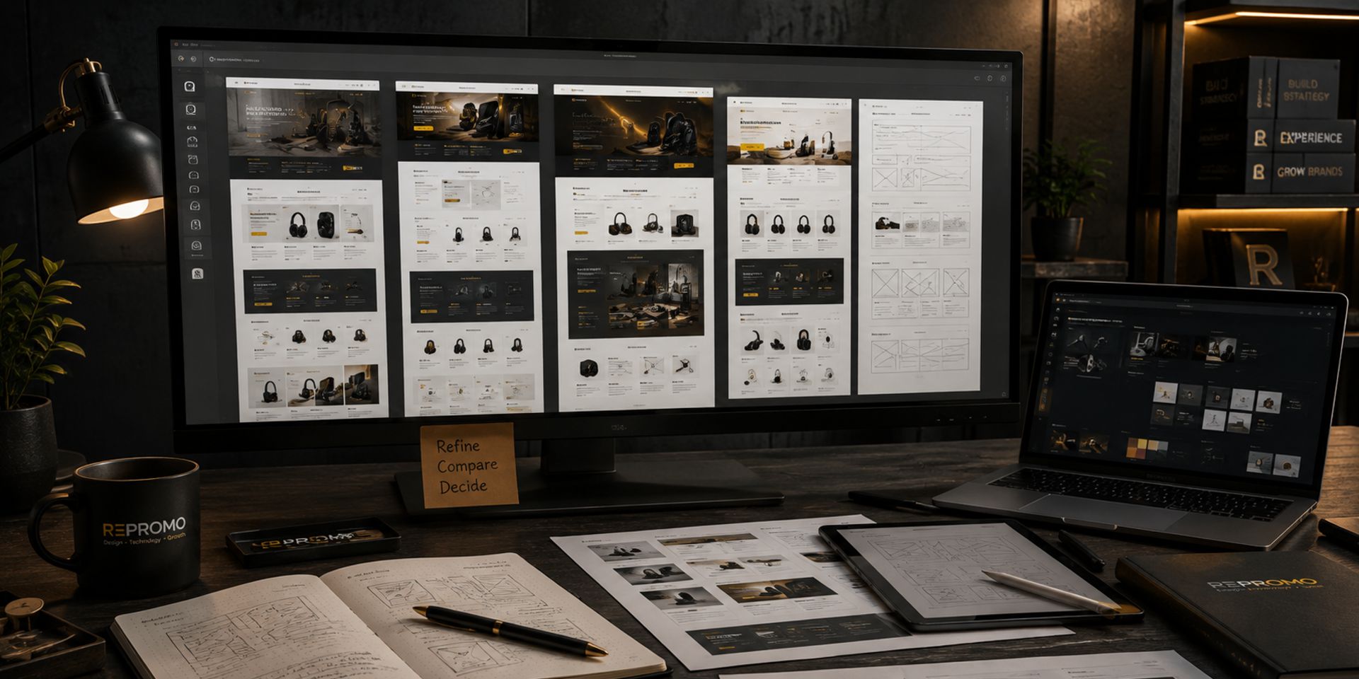 Κατασκευή νέου e-shop σε OpenCart 3 και Journal3 για υφιστάμενη επιχείρηση από τη REPROMO